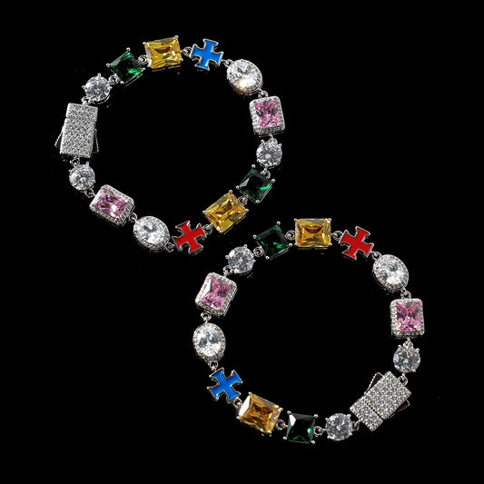 [LUMI91] Sonnenwende-Edelsteinarmband (Unisex) 